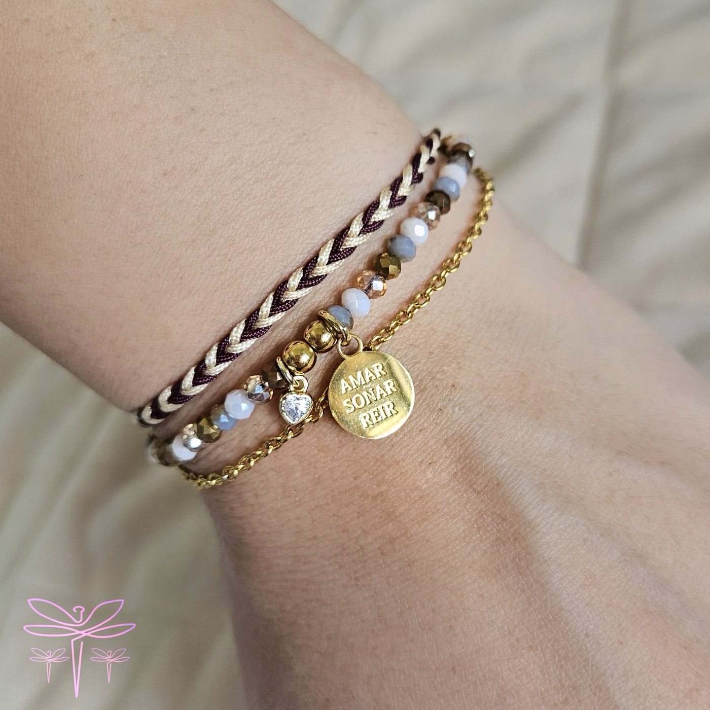 Pulsera beige VALPAU
