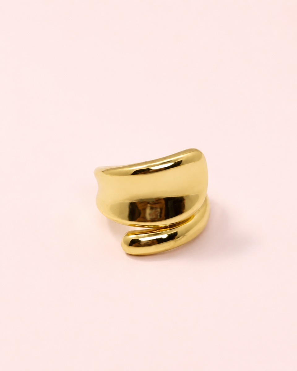 Anillo Envolvente · Baño de oro