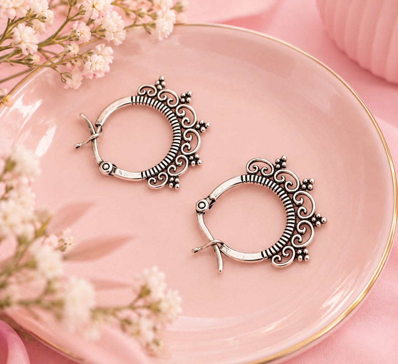 Aretes Cálido Abrazo · Plata 950 · VALPAU